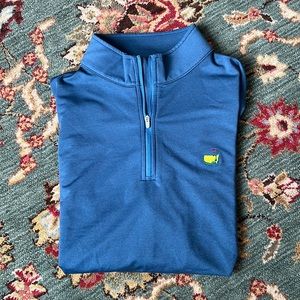 Peter Millar Masters Perth 1/4 zip. Navy blue. NWOT. Large